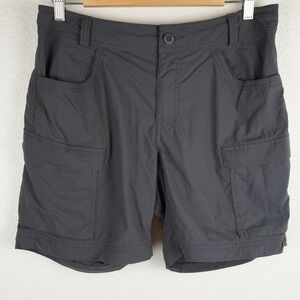 REI Co-op Sahara Hiking Outdoor‎ Cargo Shorts Mens Gray Travel Size 32 Camping
